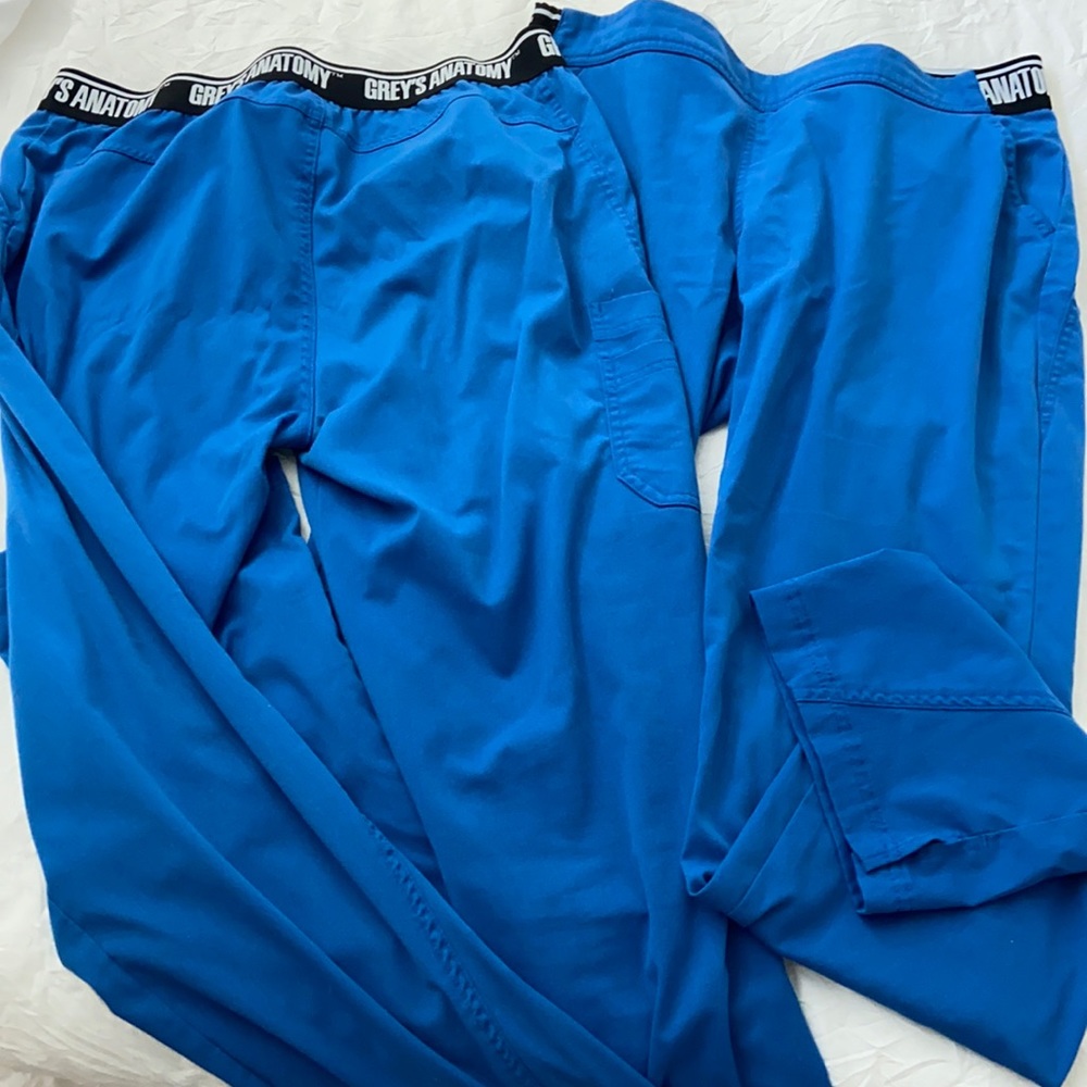 (2) Greys anatomy scrub pants